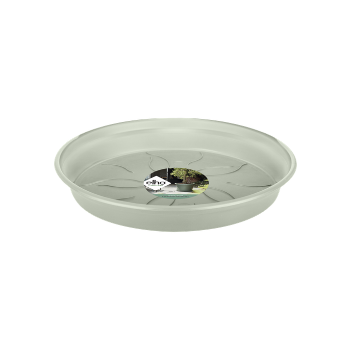 green basics saucer 17cm stone green